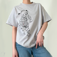 Load image into Gallery viewer, Grey “TOUR” Agust D/Suga t-shirt