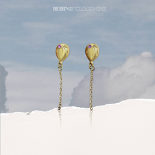 Cargar imagen en el visor de la galería, "Permission to Dance" balloon earrings