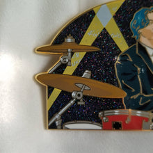 Load image into Gallery viewer, &quot;Musicares Drummer Jungkook&quot; sparkling enamel pin
