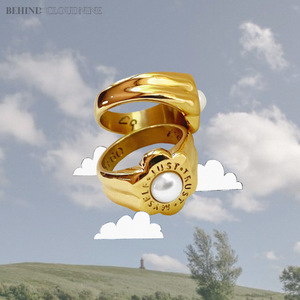 "EGO" J-Hope pearl flower ring