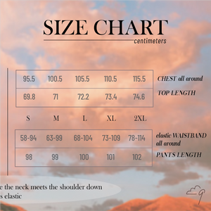 bs&t size chart