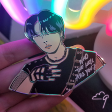 Load image into Gallery viewer, Fake Love JH enamel pin
