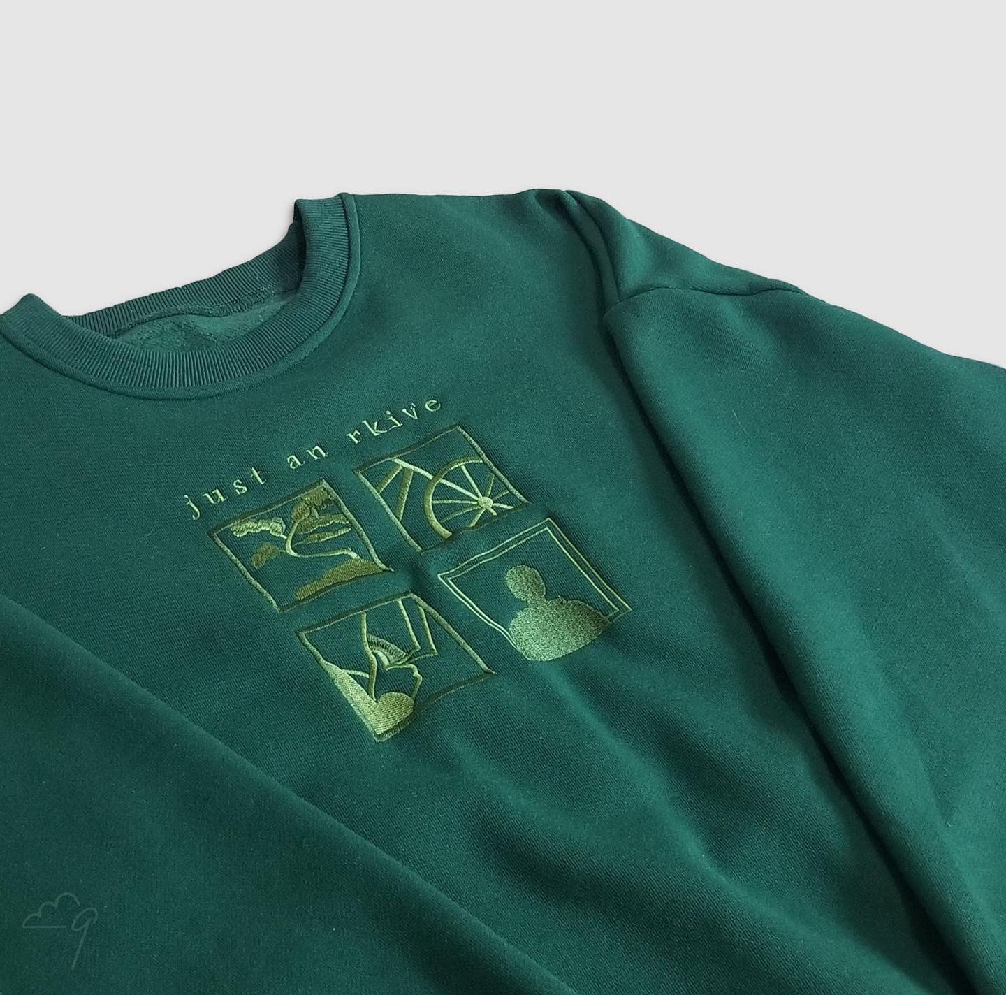 Knj Merch “Elements of KNJ” embroidered crewneck – behindcloudnine