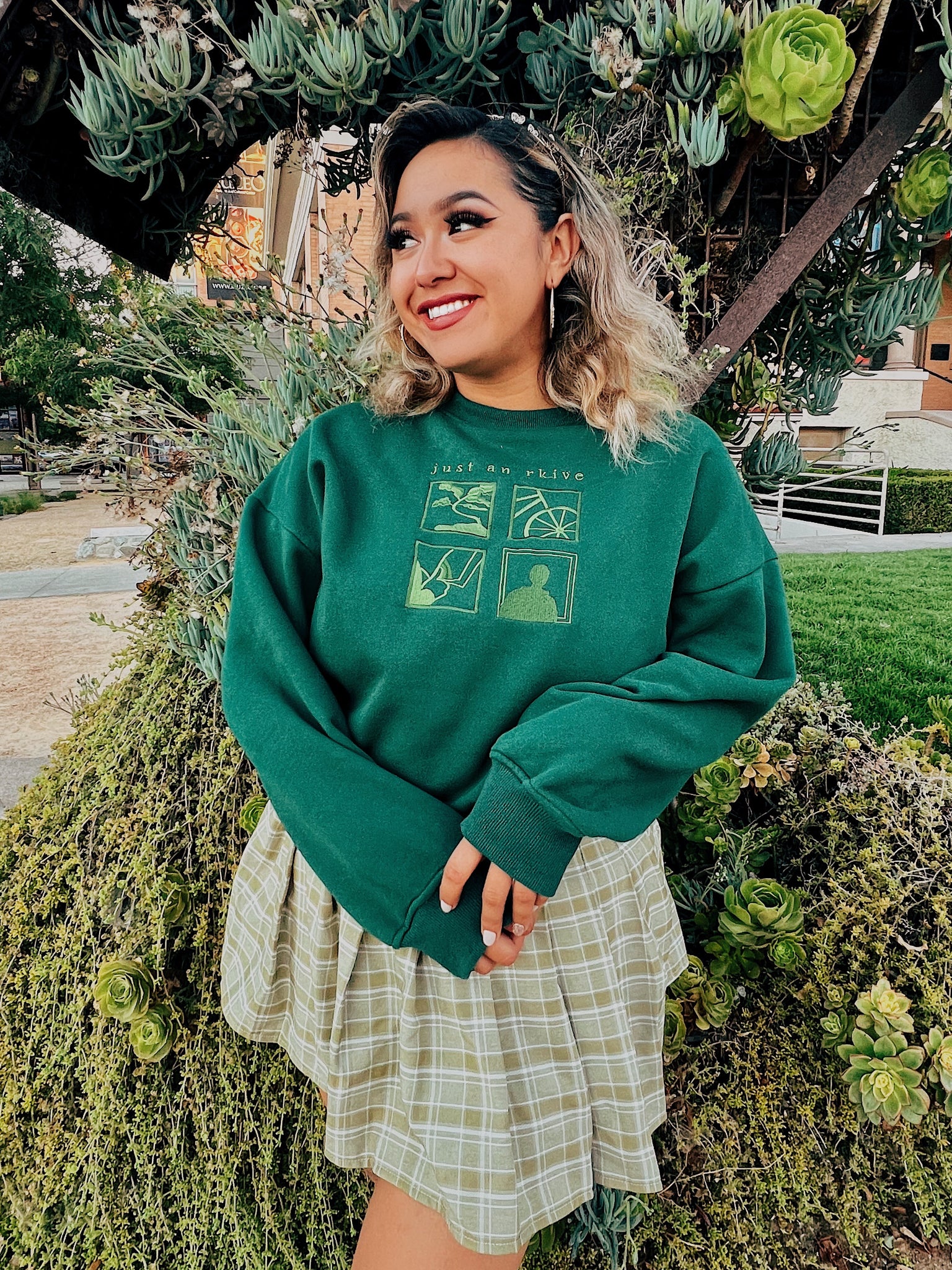 Knj Merch “Elements of KNJ” embroidered crewneck – behindcloudnine